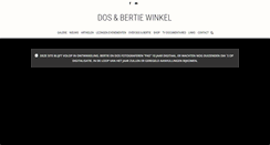 Desktop Screenshot of dos-bertie-winkel.com